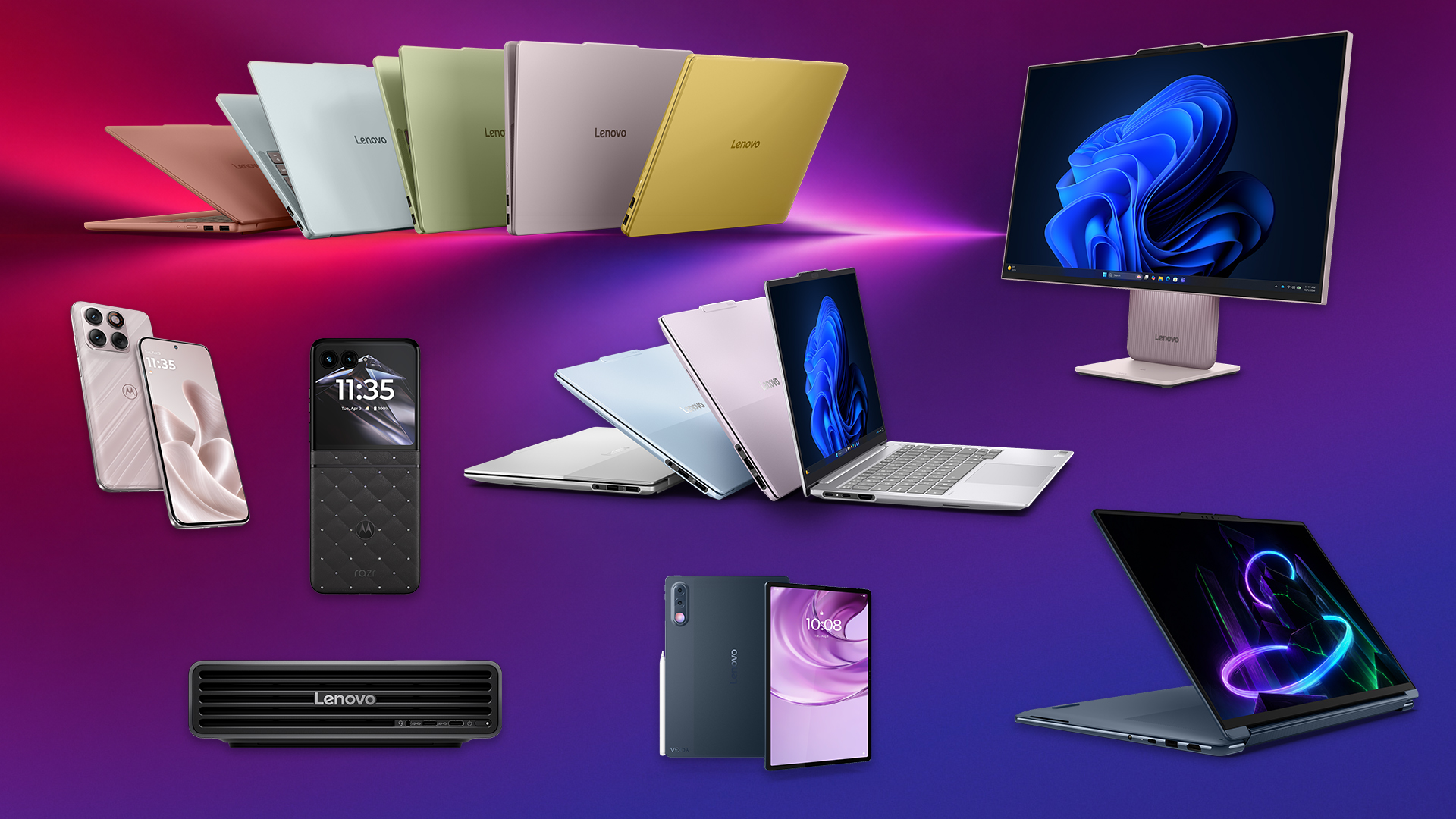  Lenovo Advances Hybrid AI Across New Personal and Enterprise Technology